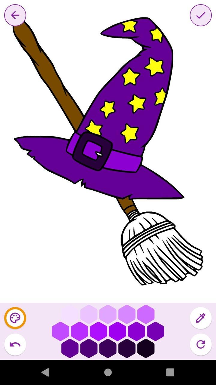 Coloring Book: Halloween Screenshot 4