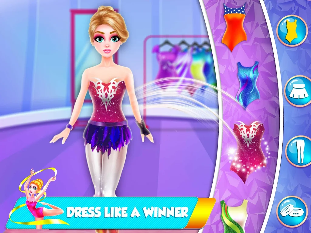 Star Girl Gymnastics Games Captura de pantalla 3