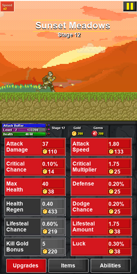 Knights Run Roguelite Defense 스크린샷 2