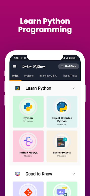 Learn Python Offline :PyBook スクリーンショット 3