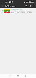 Myanmar VPN - Get Yangon IP Capture d'écran 2