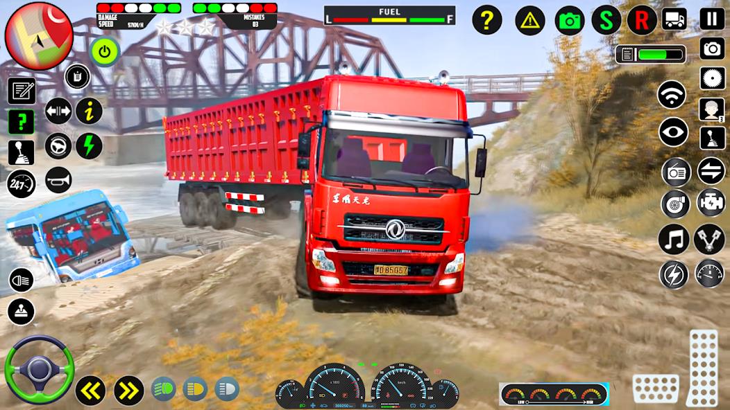 Euro Truck Games Cargo Driving Mod スクリーンショット 4