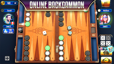 Backgammon Legends Online स्क्रीनशॉट 2