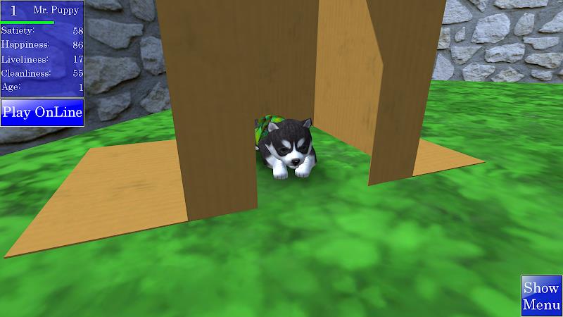 Cute Pocket Puppy 3D Captura de pantalla 3