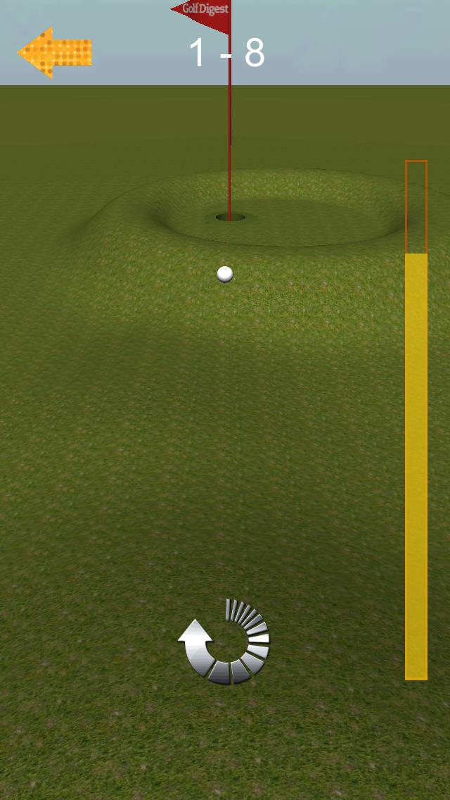 One Putt Golf Captura de pantalla 3