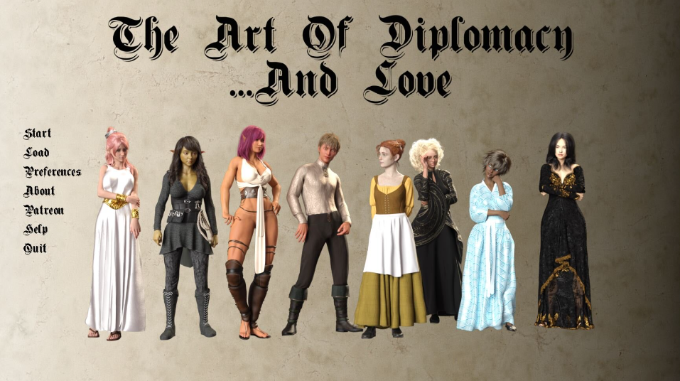 The Art of Diplomacy and… Love Скриншот 1