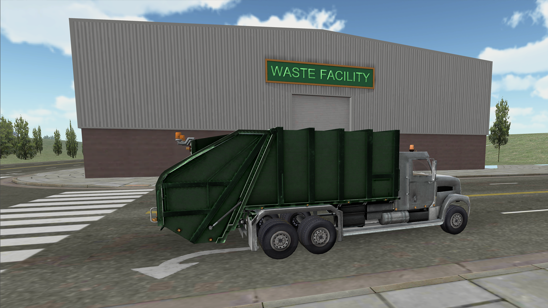 City Simulator: Trash Truck Скриншот 2
