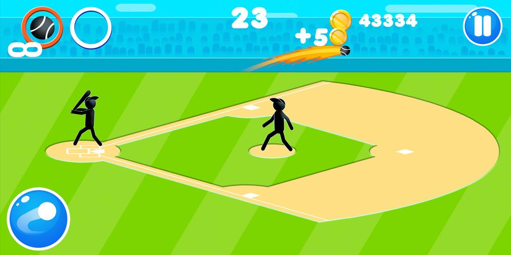 Stickman Baseball應用截圖第2張