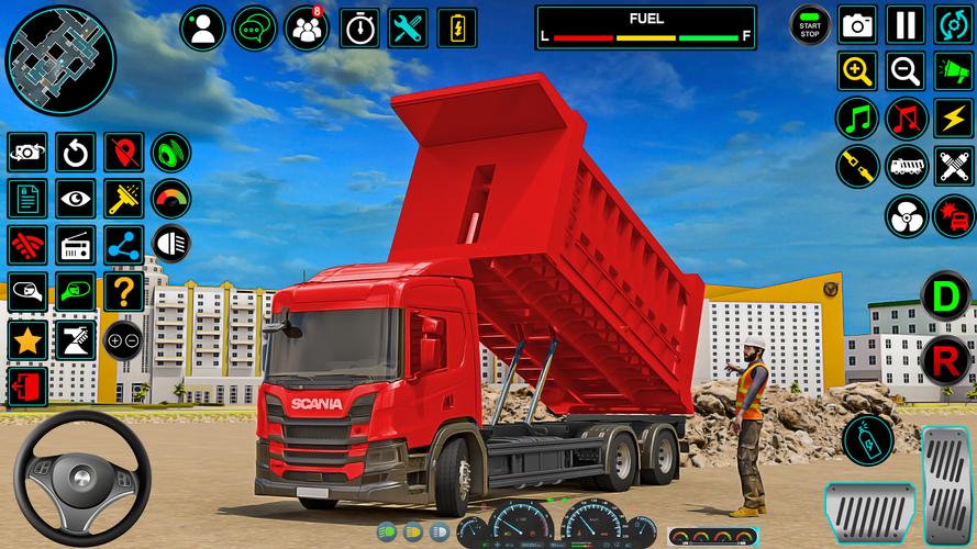 Car Transport Truck Driver 3D स्क्रीनशॉट 3