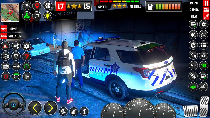 Police Car Game Police Parking Скриншот 1