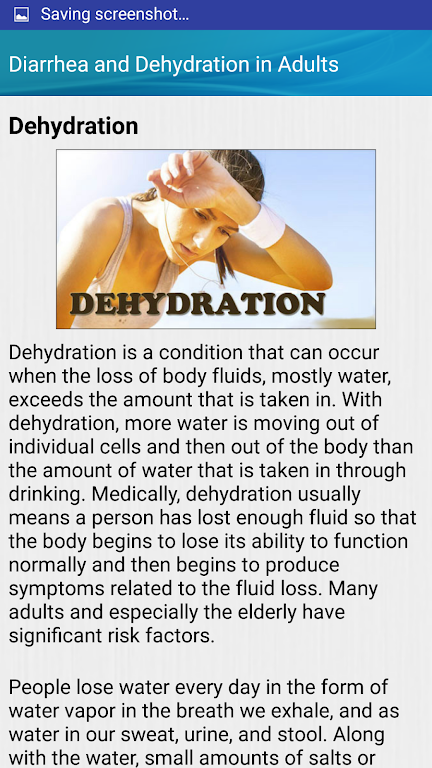 Diarrhea and Dehydration Help应用截图第2张