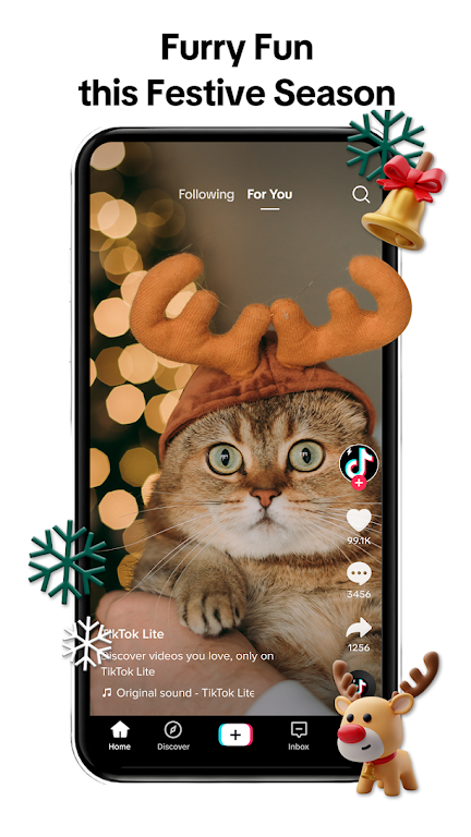 TikTok Lite - Save Data Screenshot 1