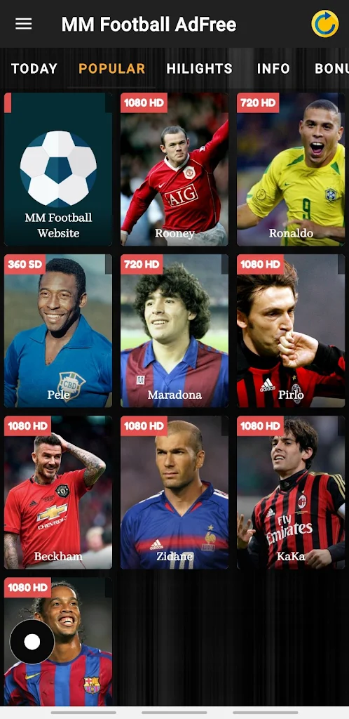 MM Football Blue Скриншот 4