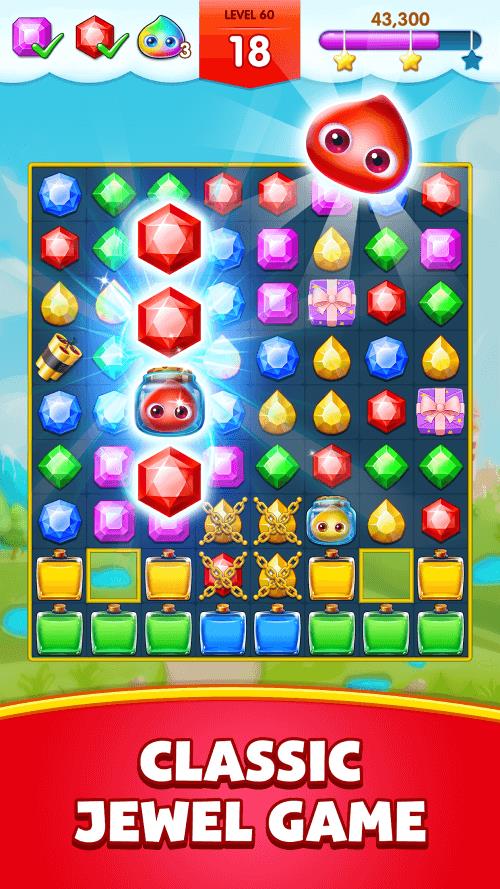 Jewels Legend - Match 3 Puzzle स्क्रीनशॉट 1
