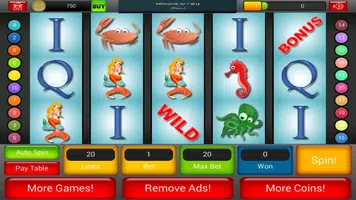 Slots Riches Mermaid Princess Скриншот 3