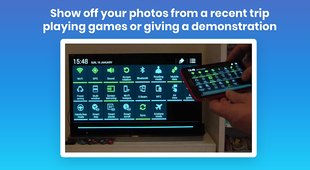 Allshare Cast Screen Mirroring Captura de tela 2