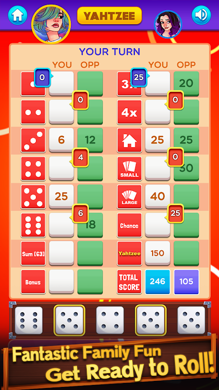 Yatzy Friends Скриншот 3