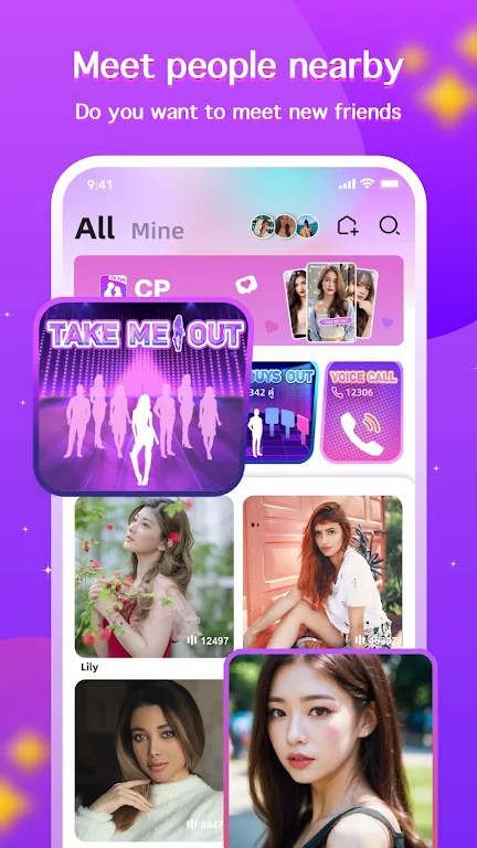 CP Talk-Chat,Dating,Match,Meet應用截圖第2張