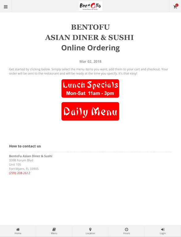 BentoFu Asian Diner & Sushi スクリーンショット 4