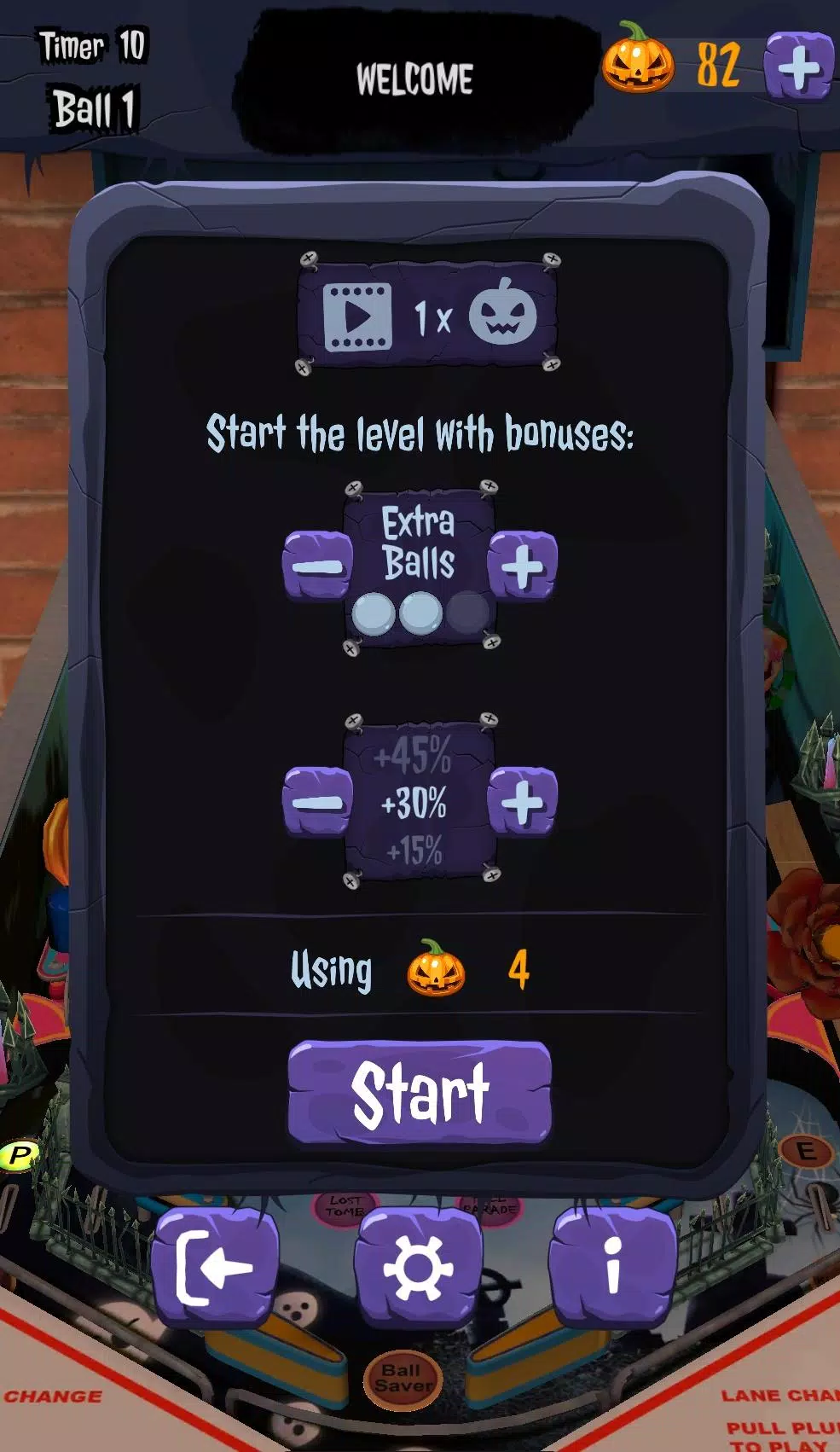 Halloween Pinball應用截圖第4張