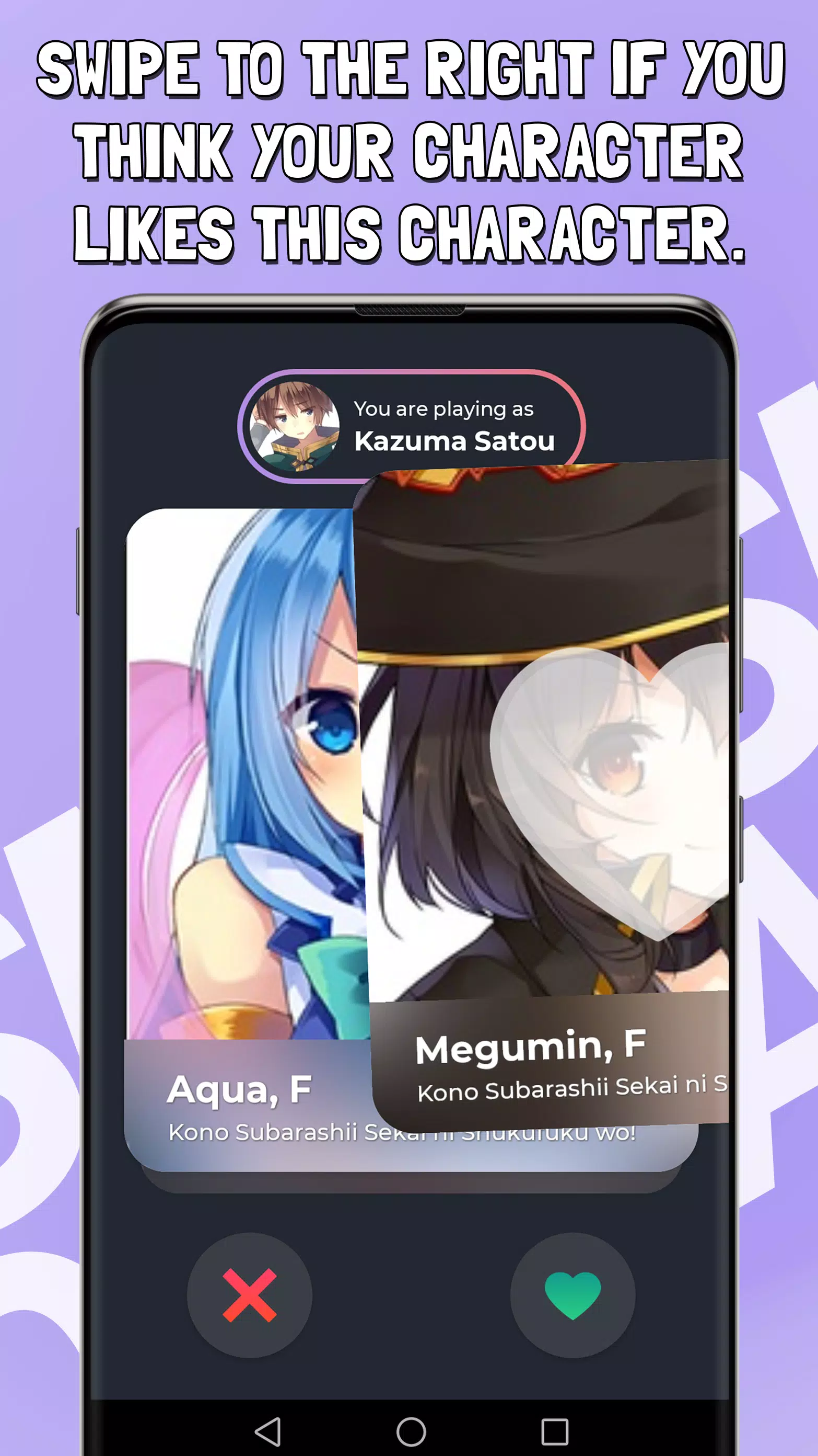 Smash or Pass Anime Game スクリーンショット 3