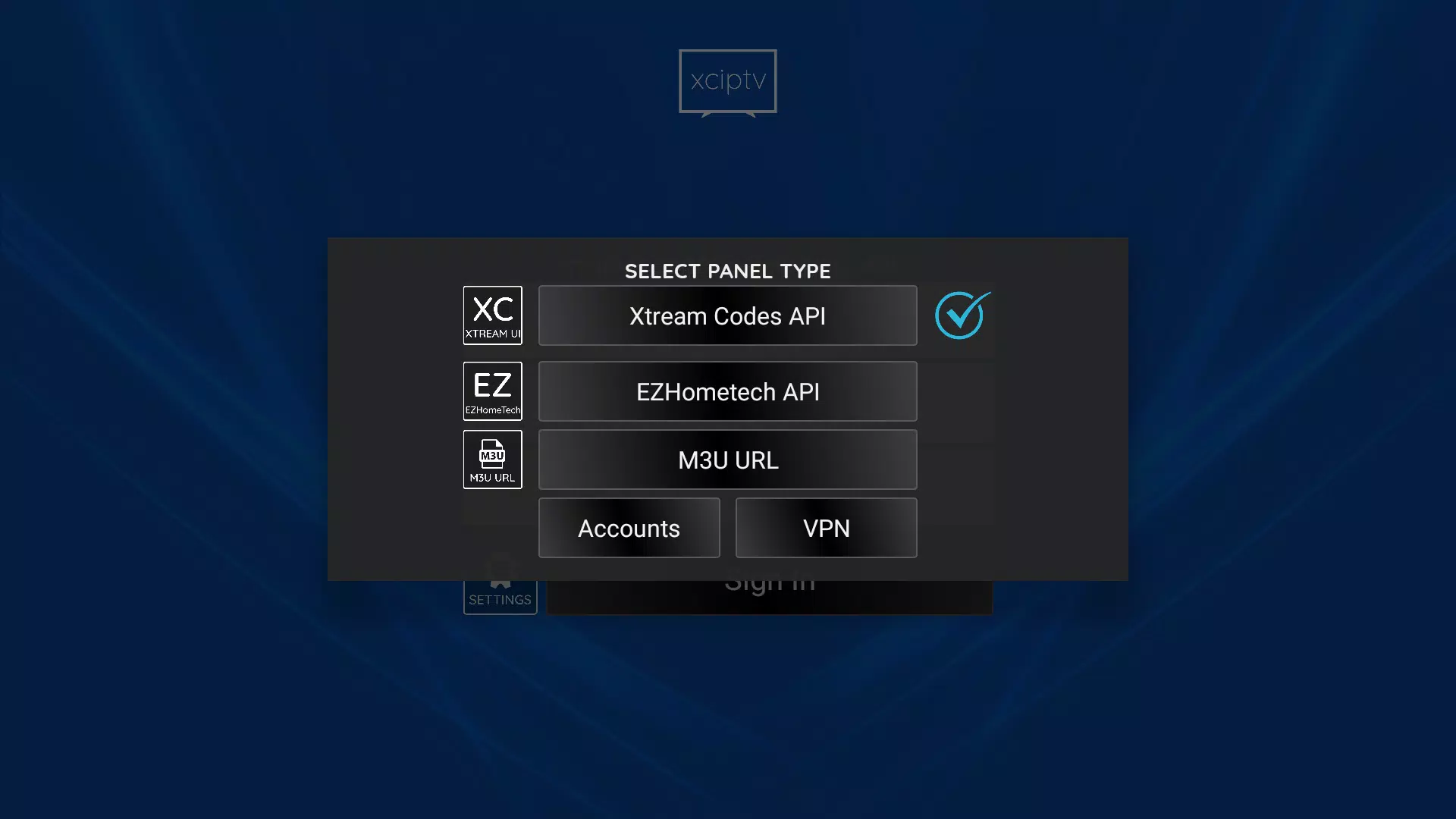 XCIPTV PLAYER应用截图第4张