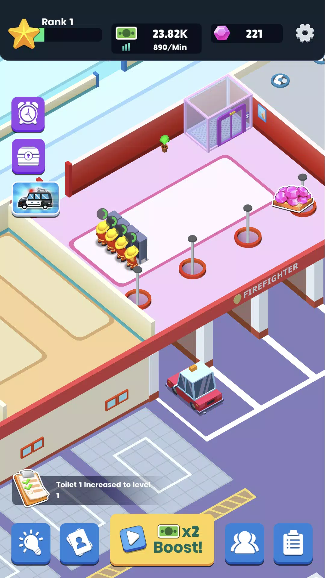 Emergency mission - idle game应用截图第2张