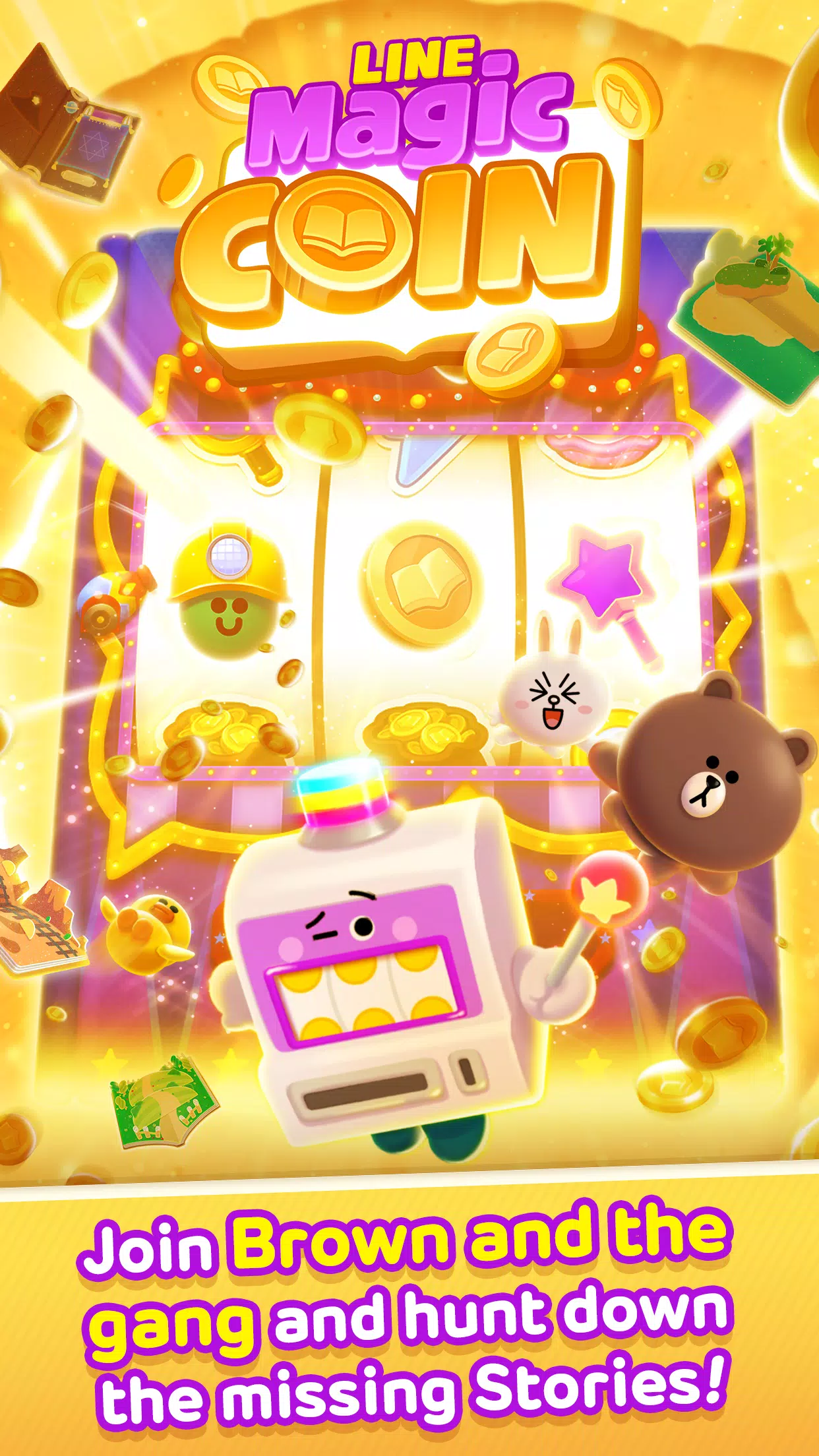 LINE Magic Coin - Coin Game! 스크린샷 1