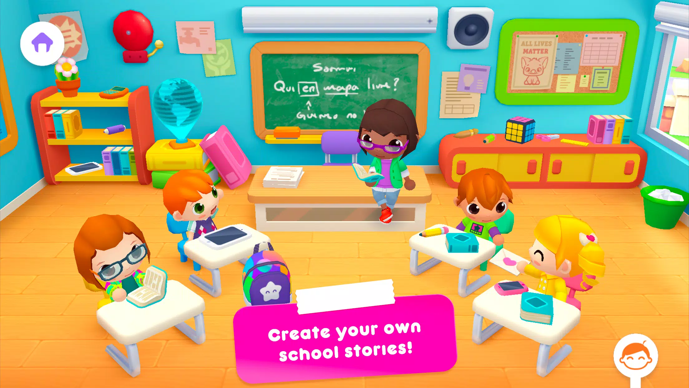 Sunny School Stories Captura de pantalla 1