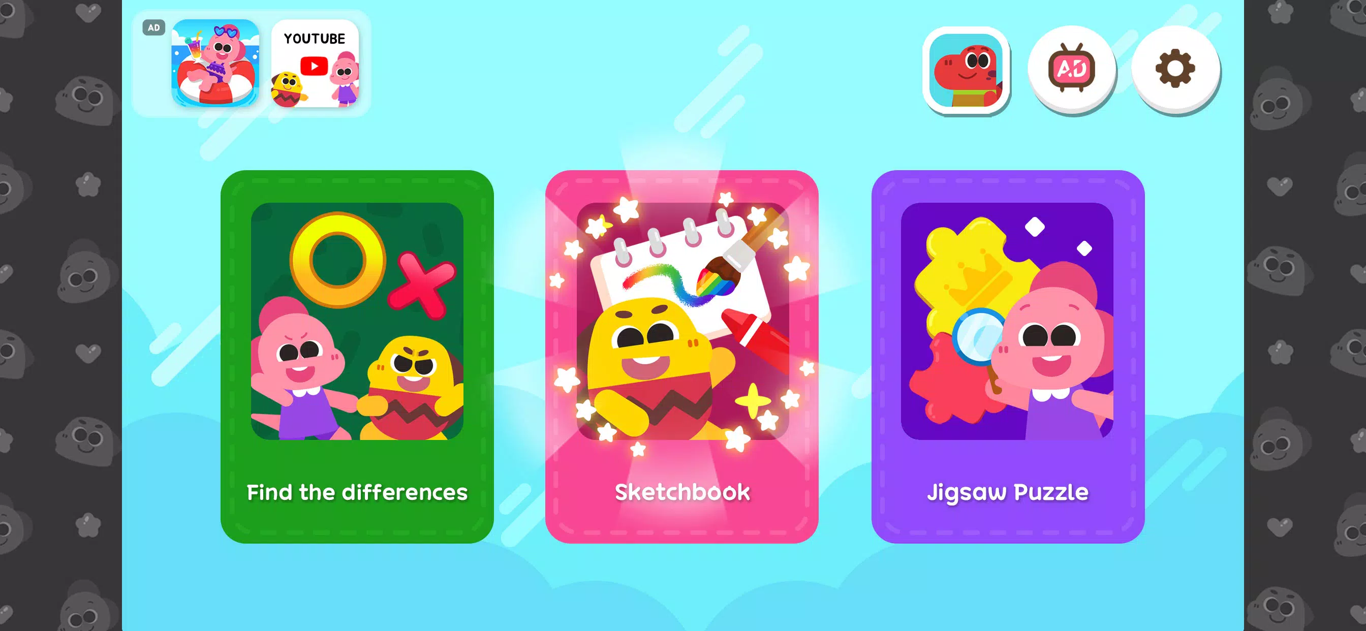 Cocobi Coloring & Games - Kids Captura de tela 1