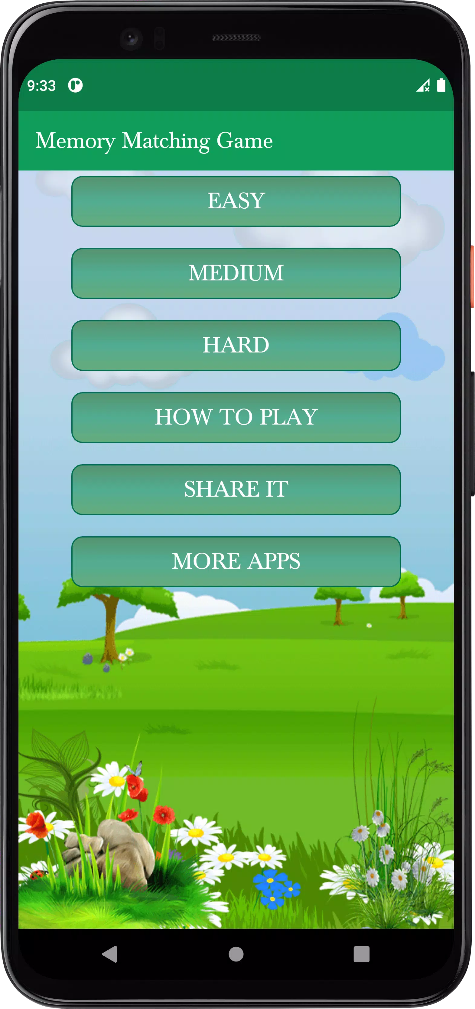 Memory Matching Game 스크린샷 2