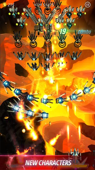 Star Sky Shooter RPG Shooting 스크린샷 1