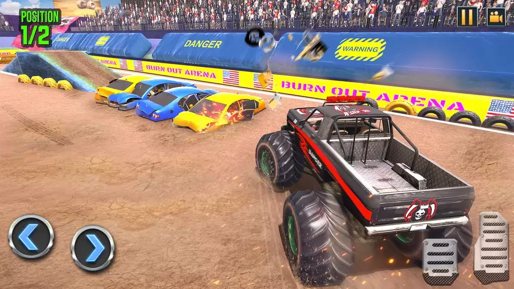 Demolition Derby Truck Stunts スクリーンショット 1