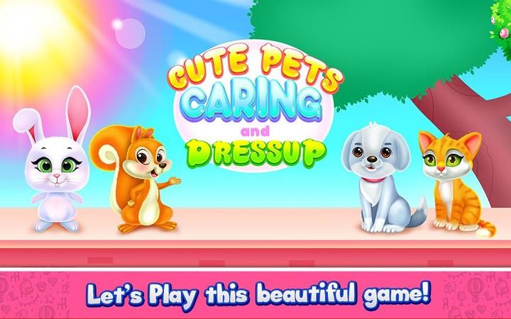 Cute Pets Caring and Dressup應用截圖第1張