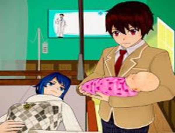 Anime embarazada vida de madre Captura de pantalla 1