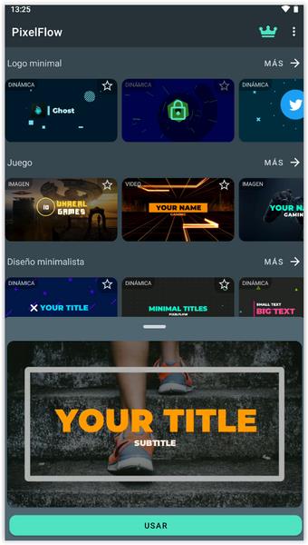 PixelFlow: Intro video maker应用截图第2张