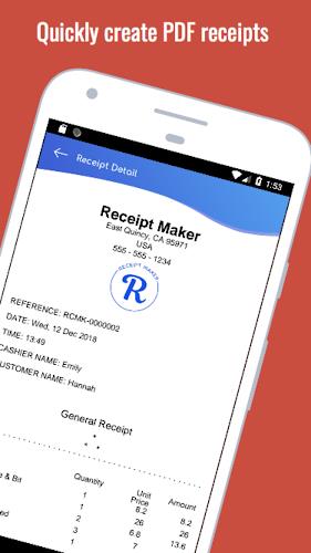 Receipt Maker スクリーンショット 1