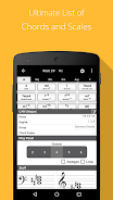 Piano Chord, Scale, Progressio Screenshot 1