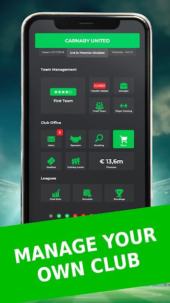 Club Boss - Football Game Mod Capture d'écran 4