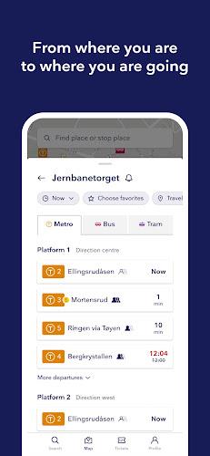 Entur - Journey Planner Скриншот 2