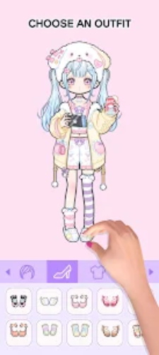 Pink Paper Doll Captura de pantalla 3