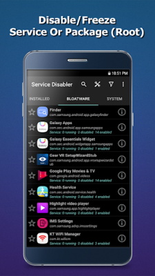 Service Freezer (Root) Captura de pantalla 3