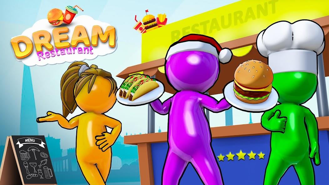 Idle Burger Shop: Cafe Tycoon Mod Скриншот 2