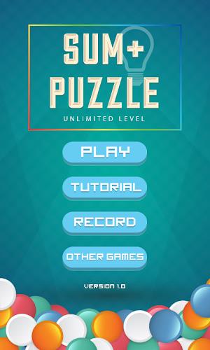 Sum+ Puzzle - Unlimited Level स्क्रीनशॉट 4