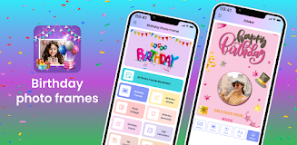 Ai Birthday Photo frames Скриншот 1