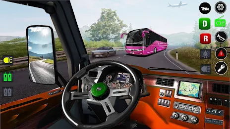 US Bus Simulator: Coach Bus 3D स्क्रीनशॉट 2