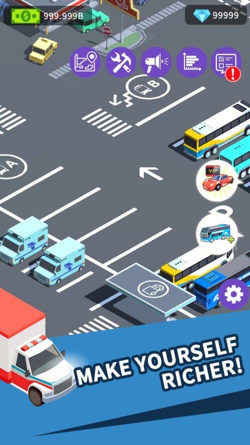 Idle Traffic Tycoon スクリーンショット 1