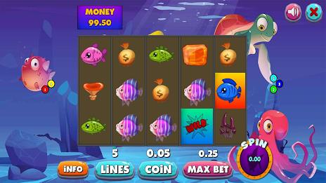 Jackpot underwater City slots Capture d'écran 1