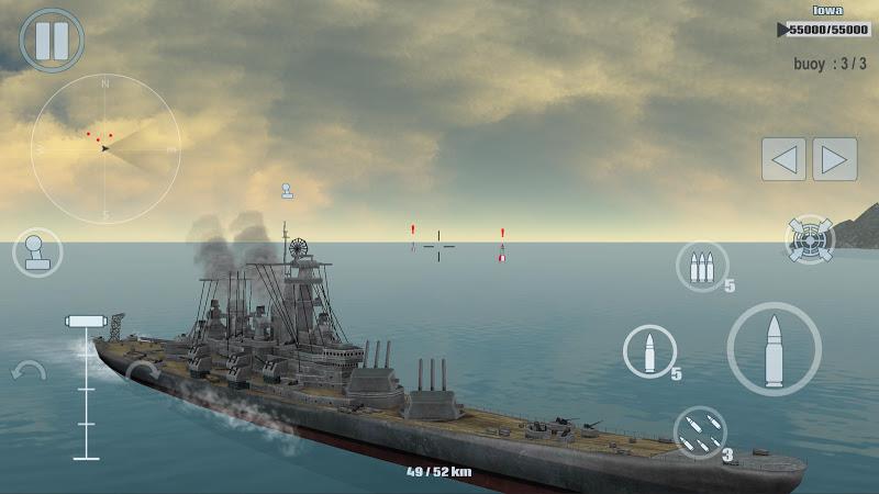 Warship War :Navy Fleet Combat Скриншот 4