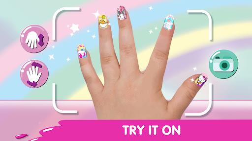 Salón de uñas Hello Kitty Captura de pantalla 4